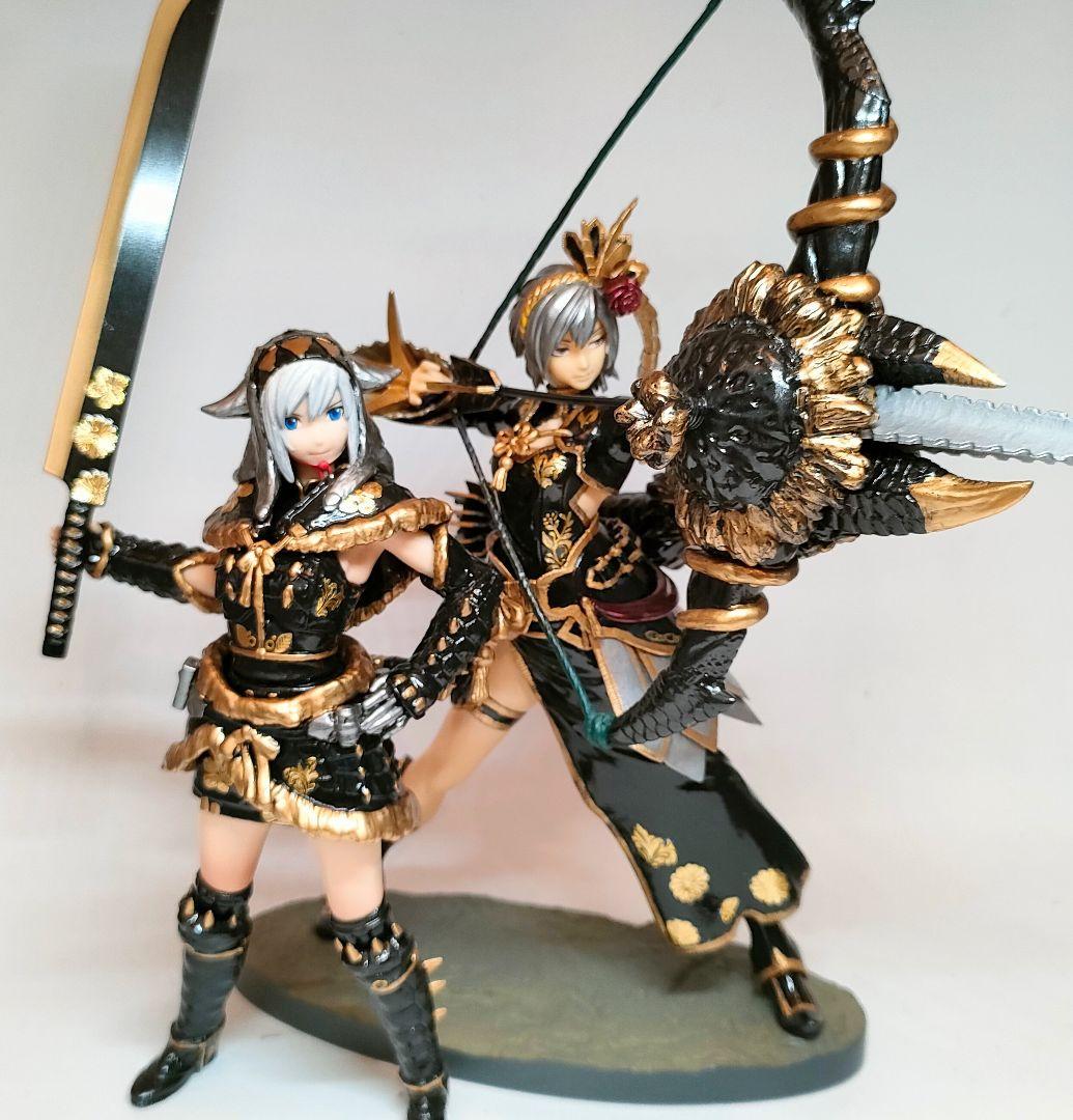モンスターハンター　女ガンナー　リペイントフィギュア　MonsterHunter