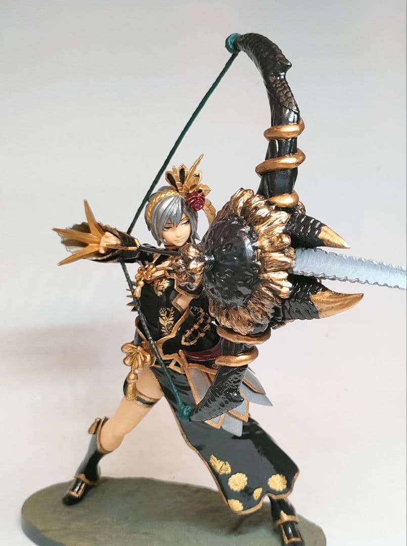 モンスターハンター　女ガンナー　リペイントフィギュア　MonsterHunter