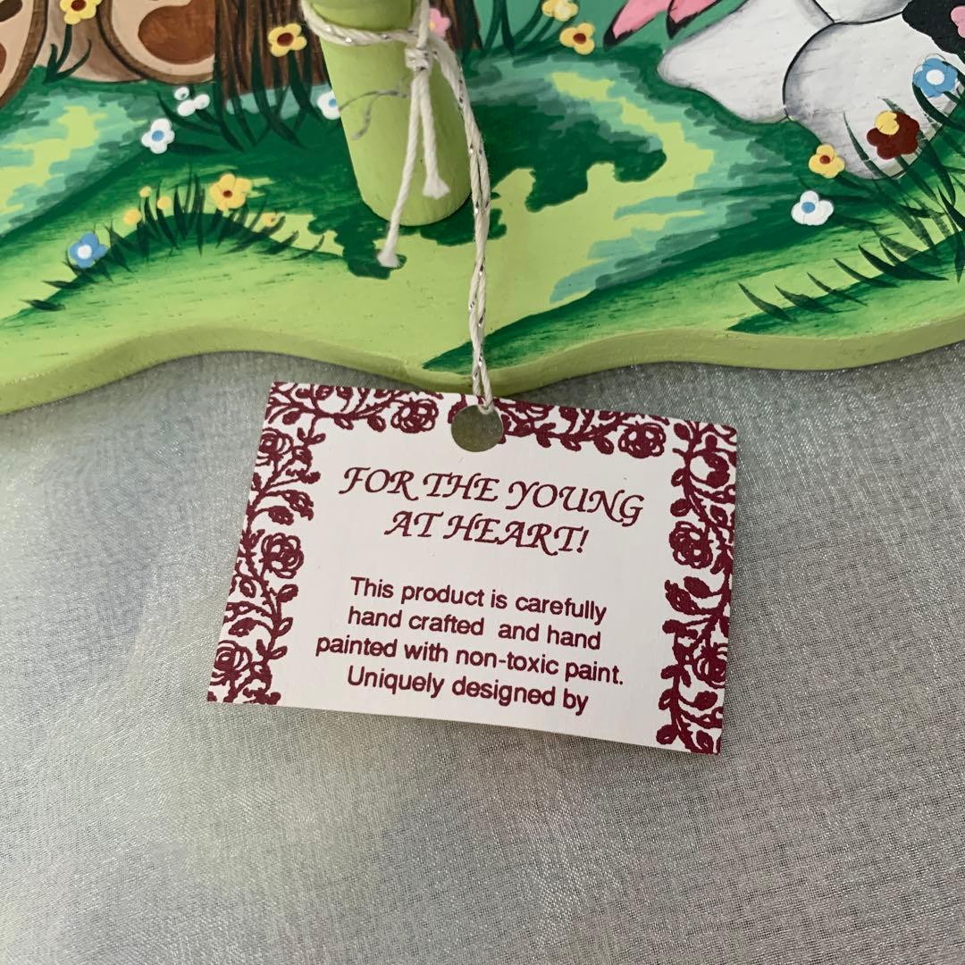 未使用　壁掛け　ハンドクラフト　FOR THE YOUNG AT HEART