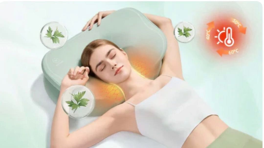 nitetronic LOTUS PILLOW 温熱機能付き　よもぎ蒸し