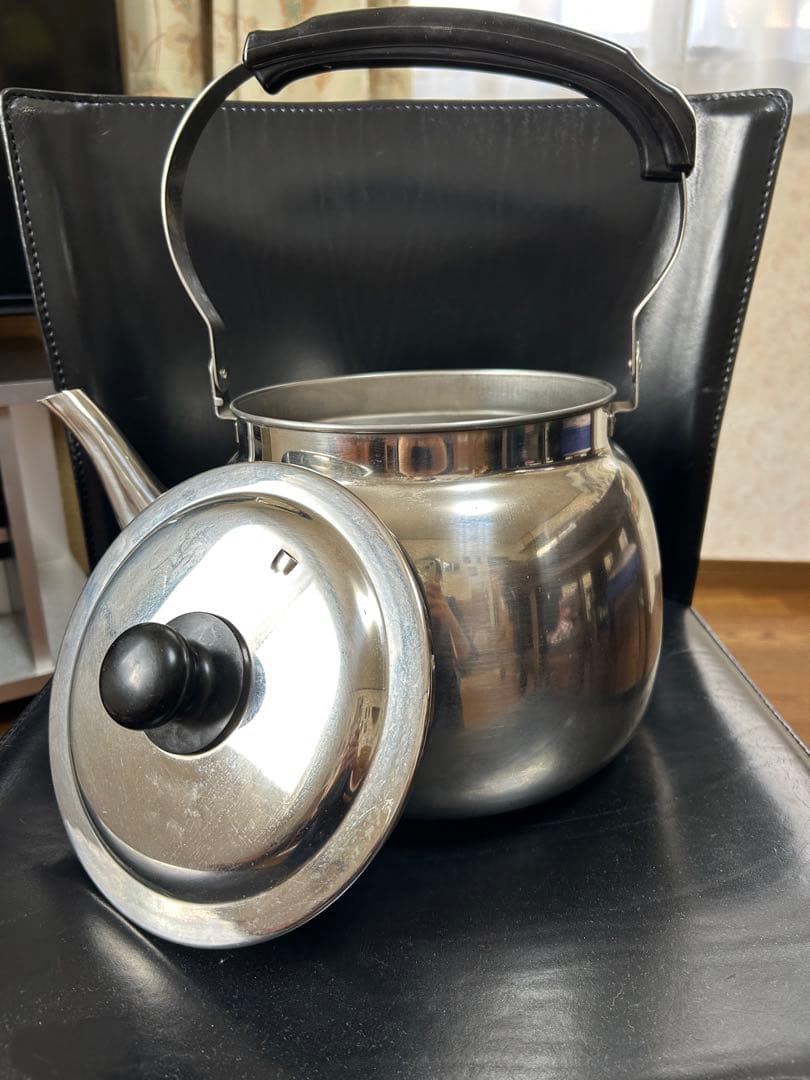 ステンレススチール やかん　8リッター大容量