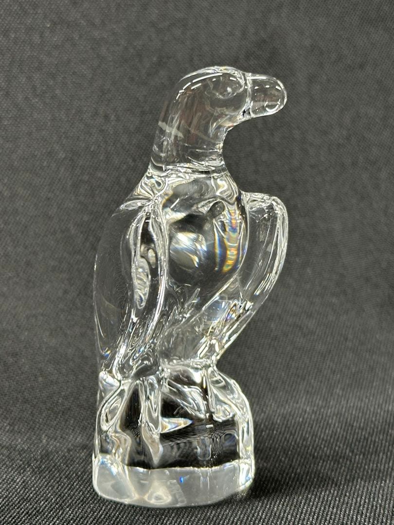 【美品】  Crystal 鳥　置物　イーグル