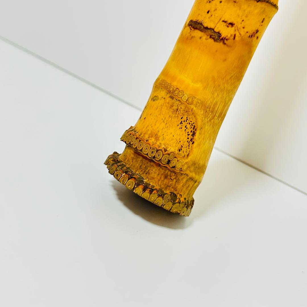 【美品】高級 尺八 銀越作 雅 1尺8寸 54.5cm 根付き 水牛角歌口？