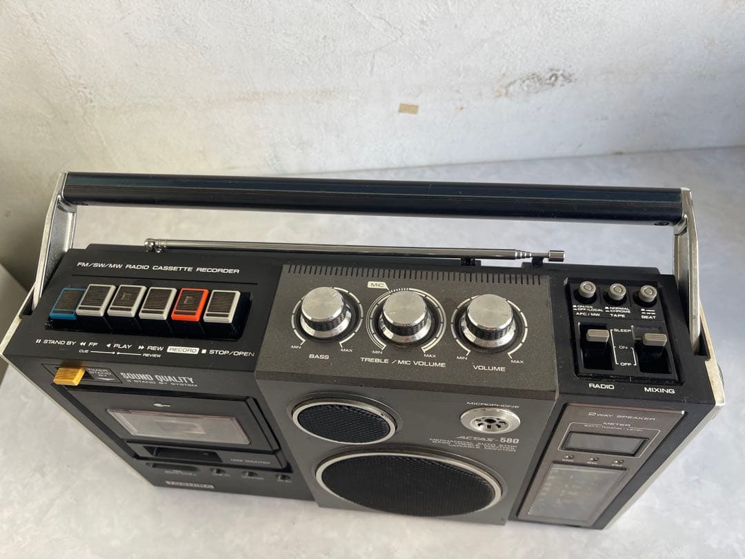 TOSHIBA RT-580F ラジカセ　ACTAS-580