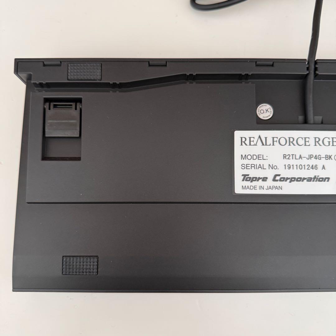 R2TLA-JP4G-BK 東プレ Realforce RGB TKL