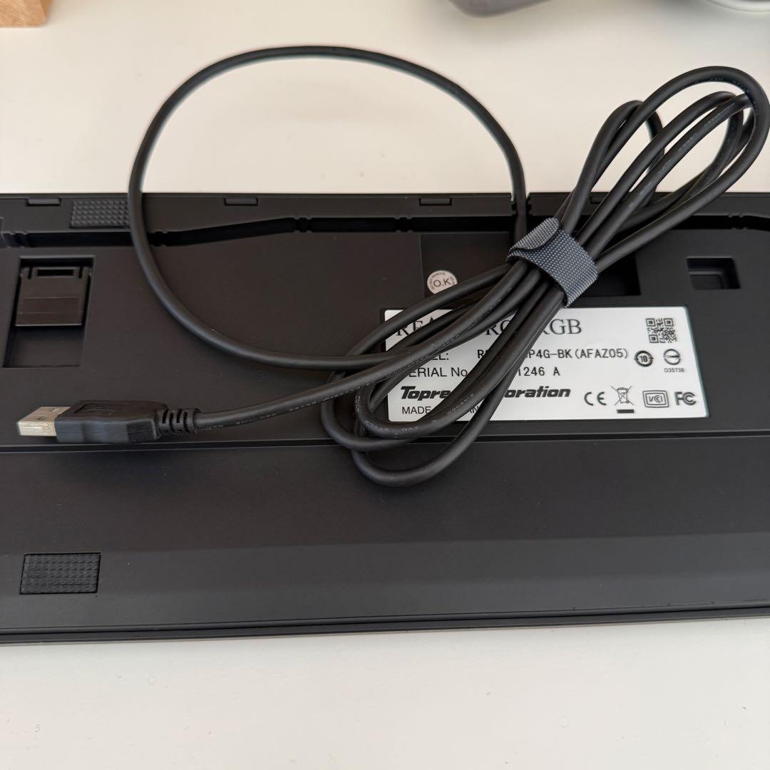 R2TLA-JP4G-BK 東プレ Realforce RGB TKL