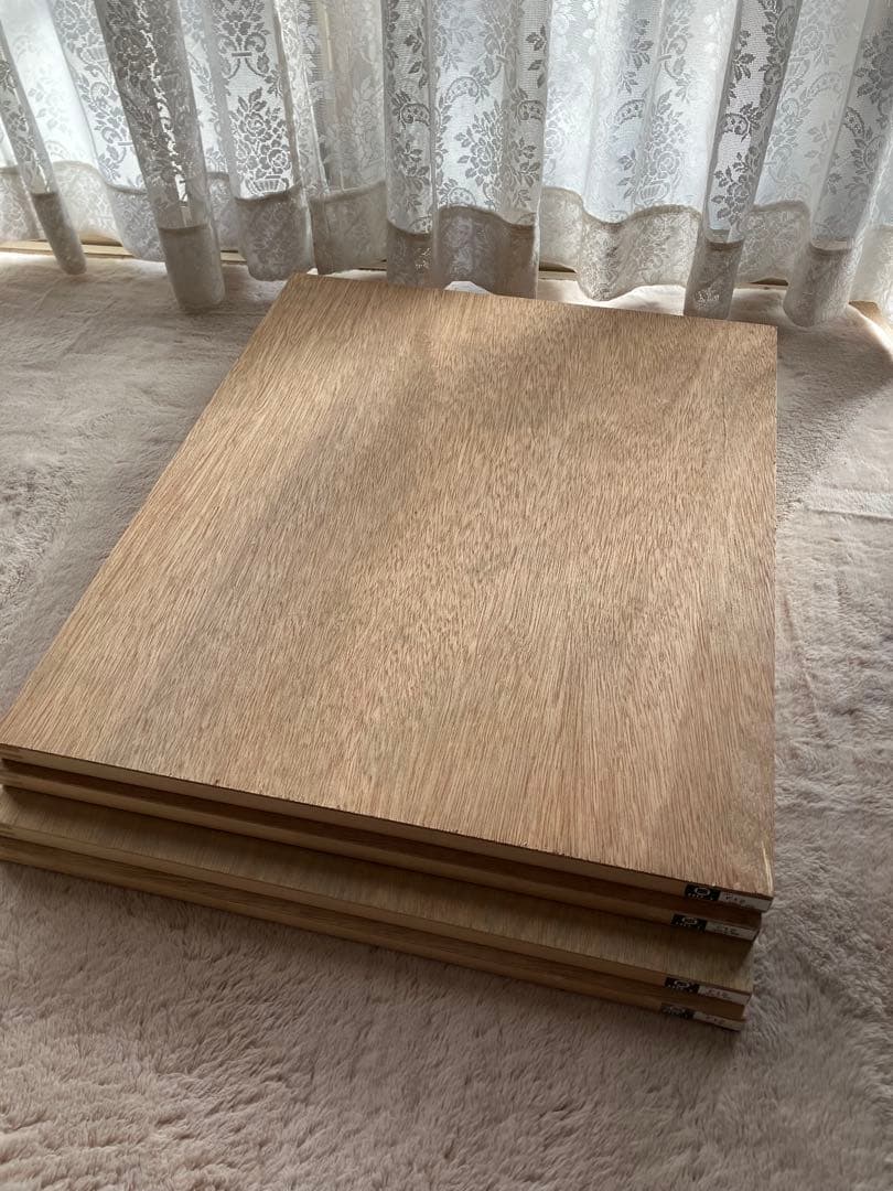 画材用木製パネル７点　F12 F6