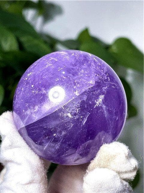 AAA級家庭円満☆天然アメジスト丸玉YT10G1/145G03A