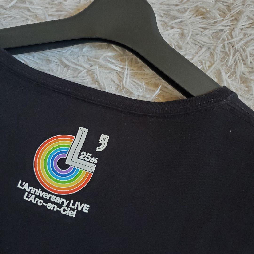 希少 L'Arc～en～Ciel ラルクアンシエル 25周年ライブTシャツ M