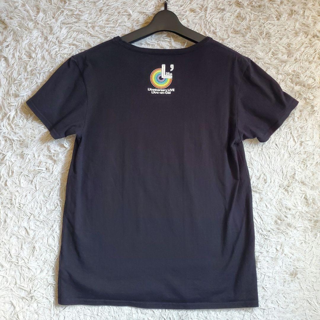 希少 L'Arc～en～Ciel ラルクアンシエル 25周年ライブTシャツ M
