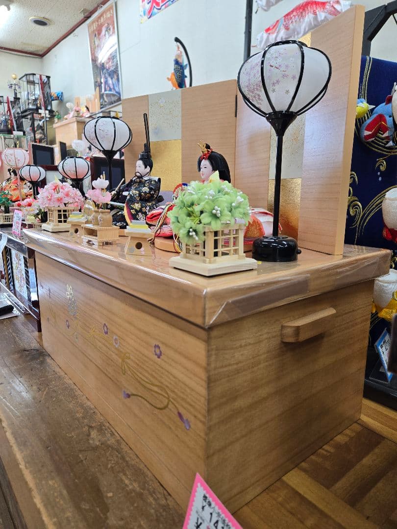 【一点限り】雛人形 収納飾り　22