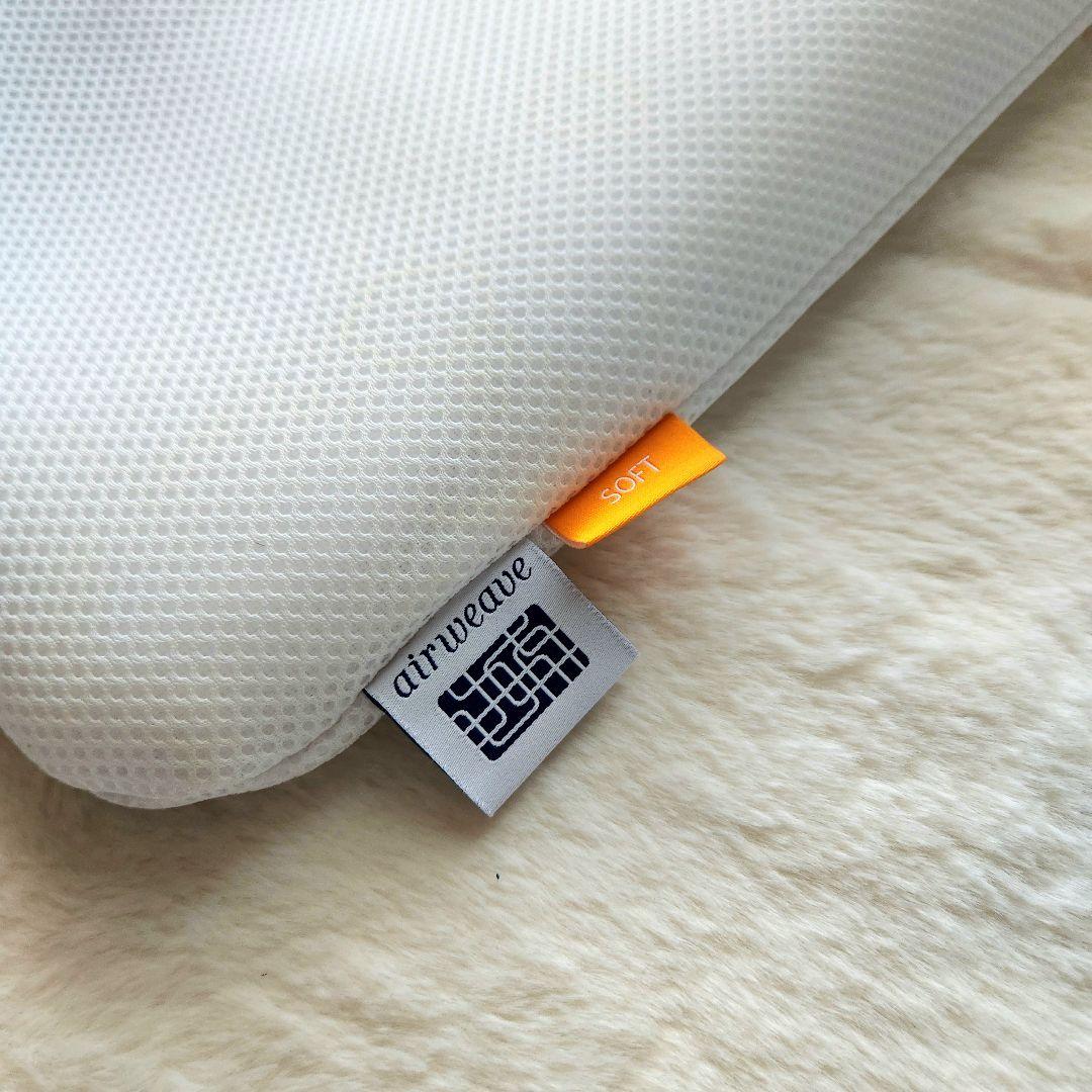 エアウィーヴ ピロー ソフト 枕 収納バッグ付 通気性抜群 やわらかめ