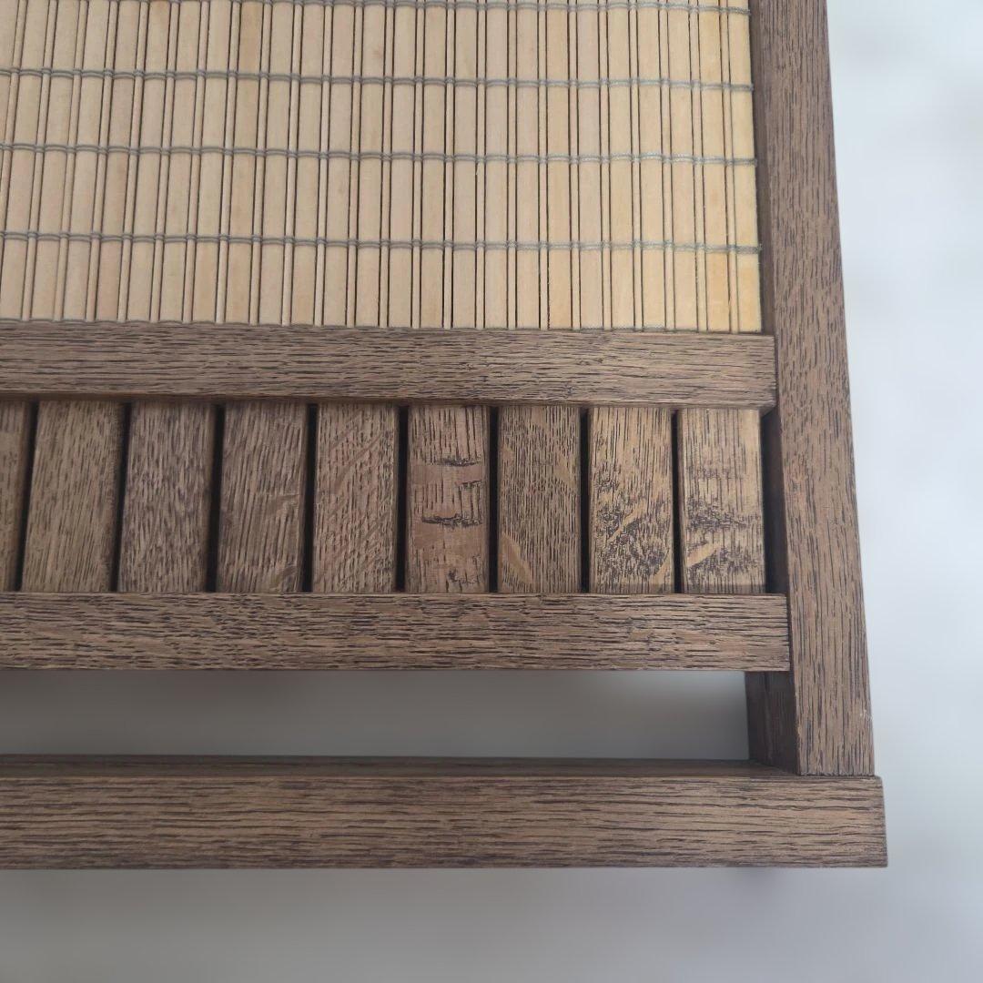 屏風ミニ２連屏風　観葉植物等引き立て役にも　アクセント衝立