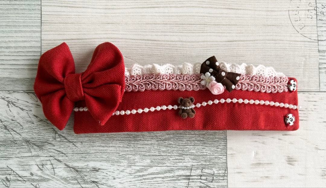 【ハンドメイド】大正浪漫お着物セット（お着物、帯 帽子、簪、バッグ）　#ブライス
