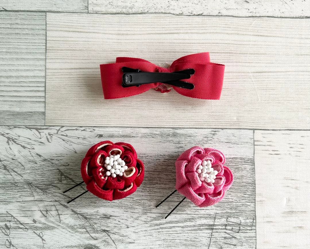 【ハンドメイド】大正浪漫お着物セット（お着物、帯 帽子、簪、バッグ）　#ブライス