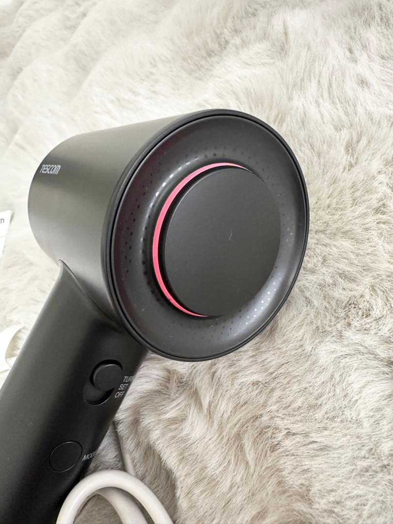 テスコムマイナスイオンヘアドライヤーTD760A-K ブラック