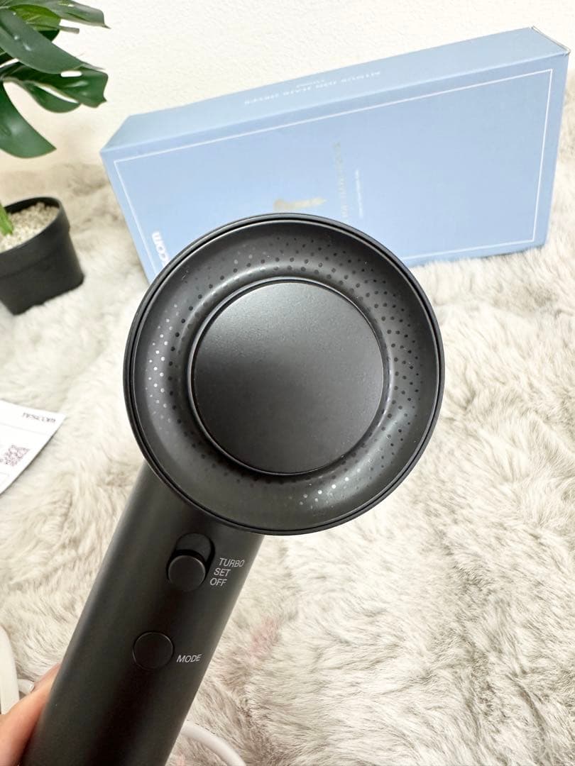テスコムマイナスイオンヘアドライヤーTD760A-K ブラック