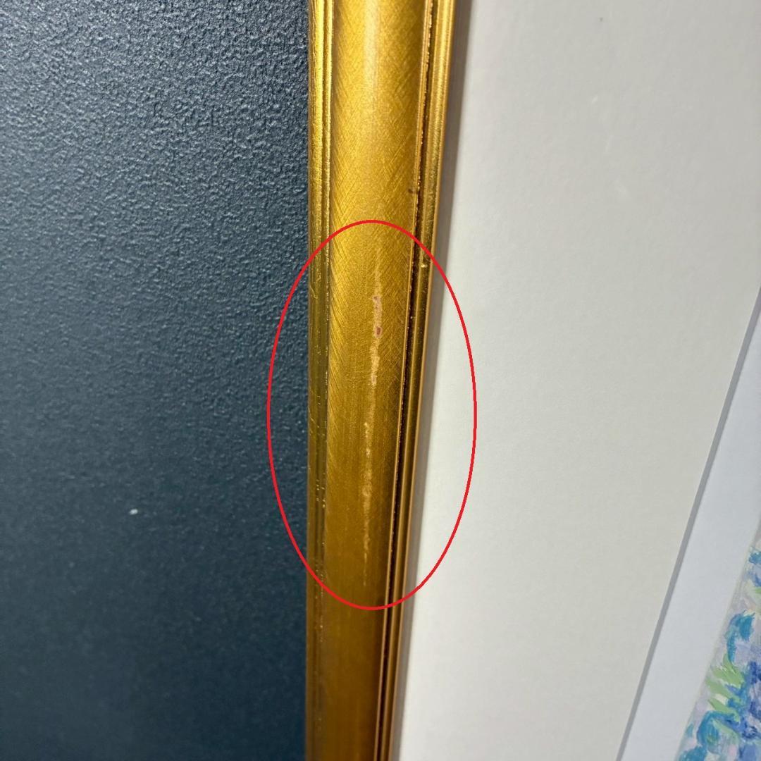 美品 レスリー・セイヤー「レスリーズビュー」シルクスクリーン 大作 直筆サイン入