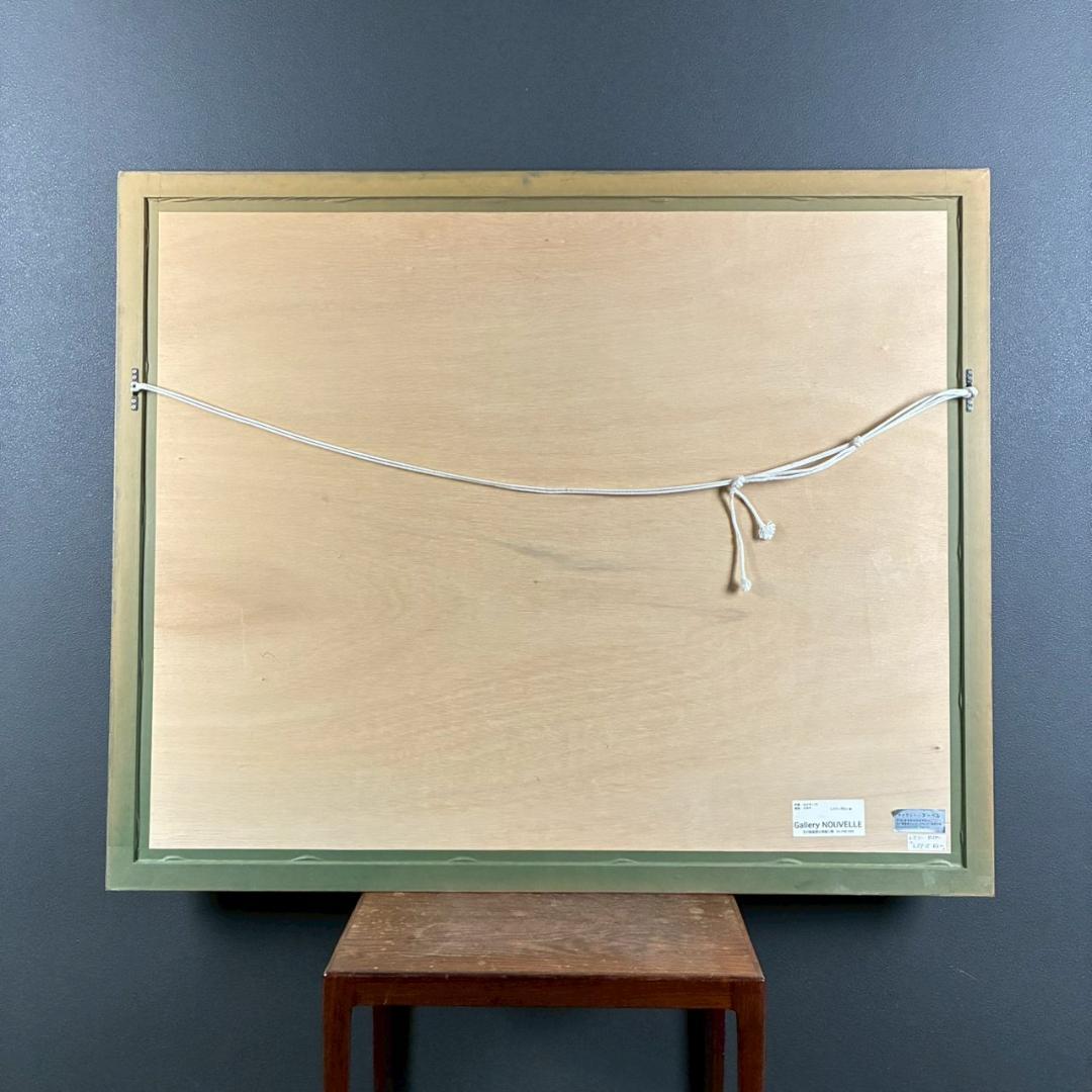 美品 レスリー・セイヤー「レスリーズビュー」シルクスクリーン 大作 直筆サイン入