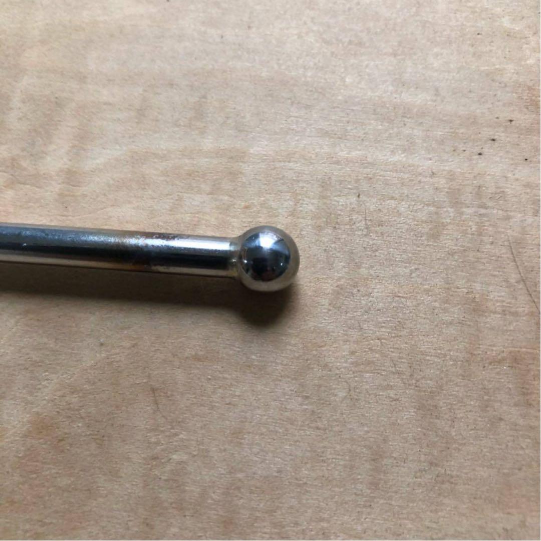 管楽器リペア用工具　ボールロッド　ストレートタイプ