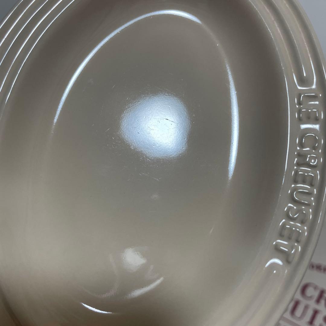 《美品》LE CREUSET ベージュクリーム 5枚セット ミニオーバルプレート