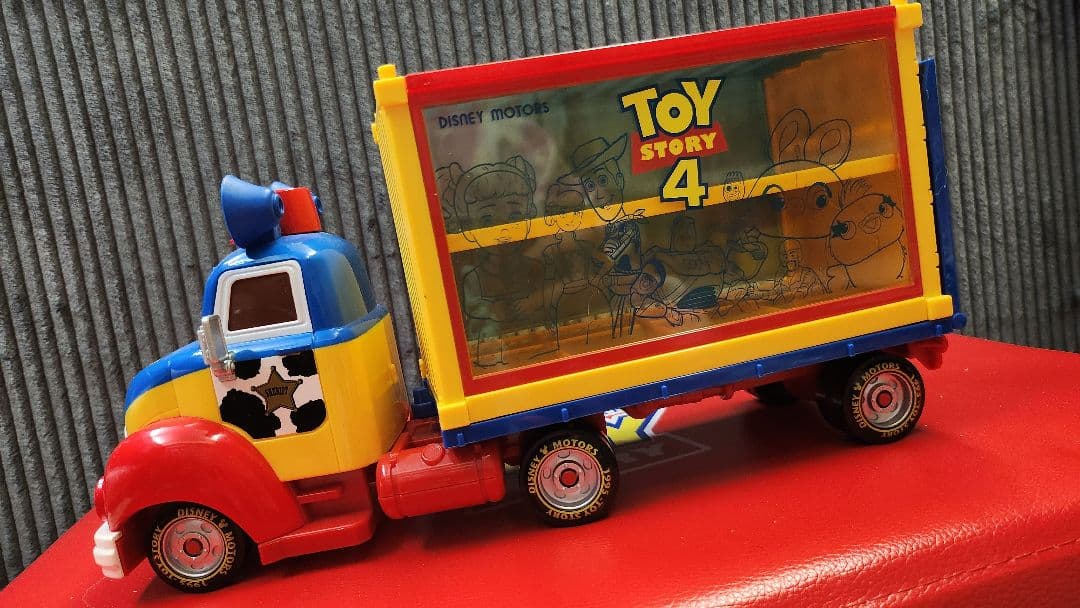 トイ・ストーリー4 トラック ミニカー 2台セット‼️‼️