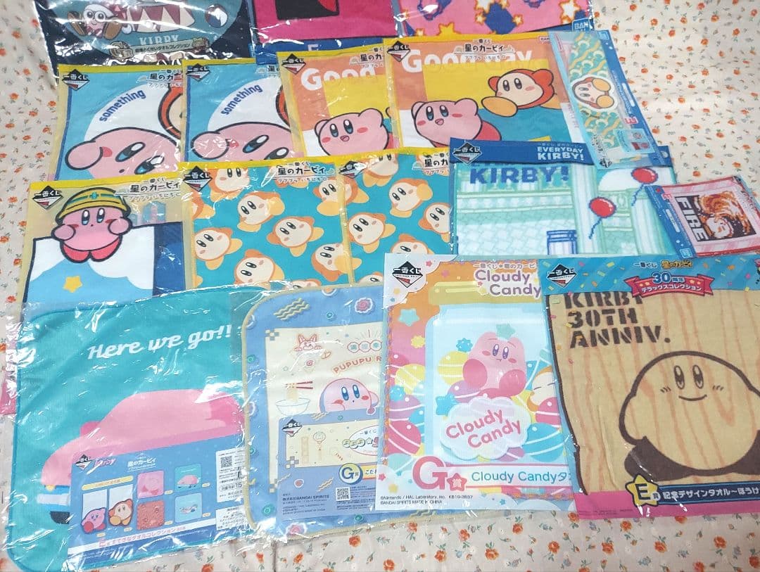 星のカービィ グッズセット まとめ売り 一番くじ クリアティッシュケース