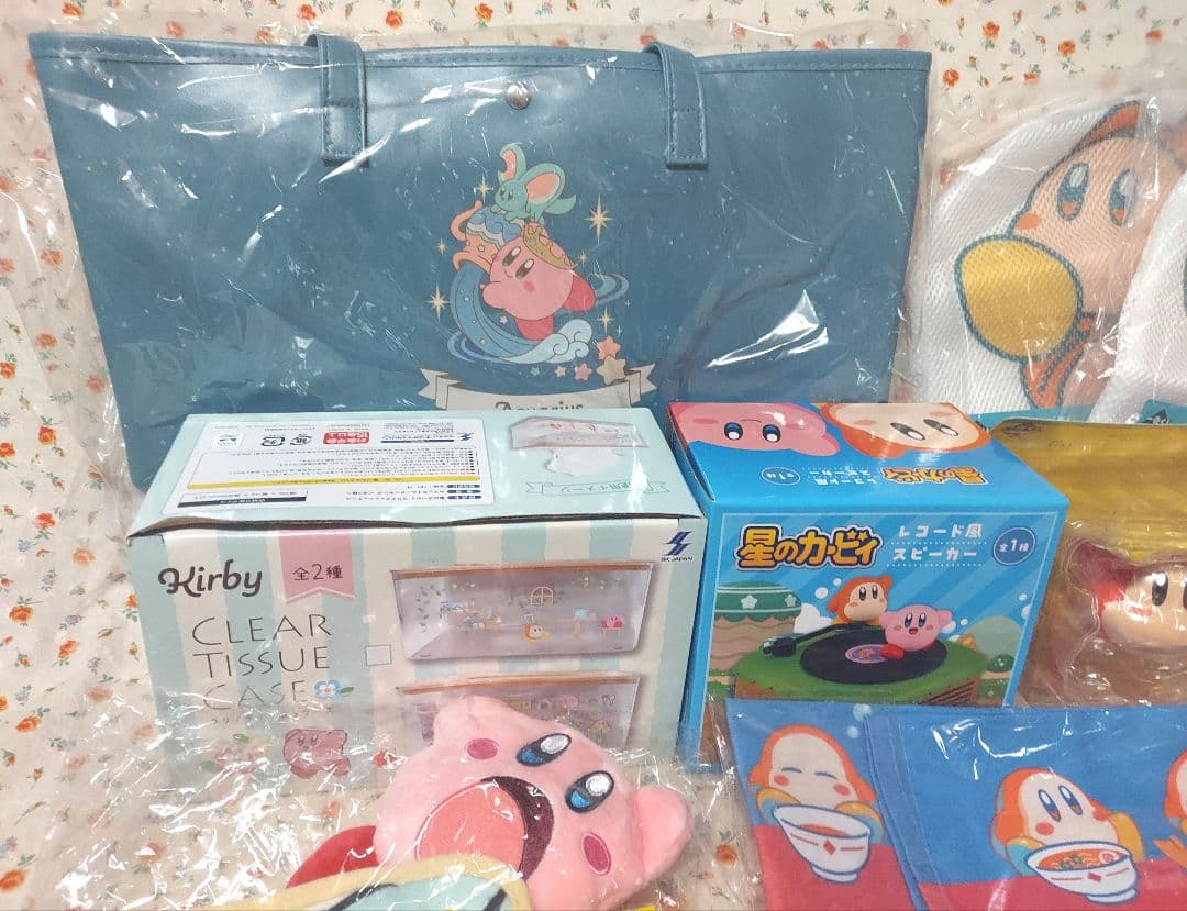 星のカービィ グッズセット まとめ売り 一番くじ クリアティッシュケース