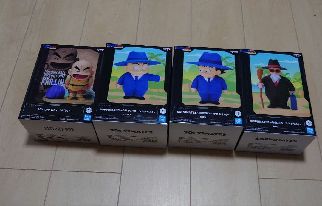ドラゴンボール フィギュアセット クリリン 悟空 亀仙人　4体セット