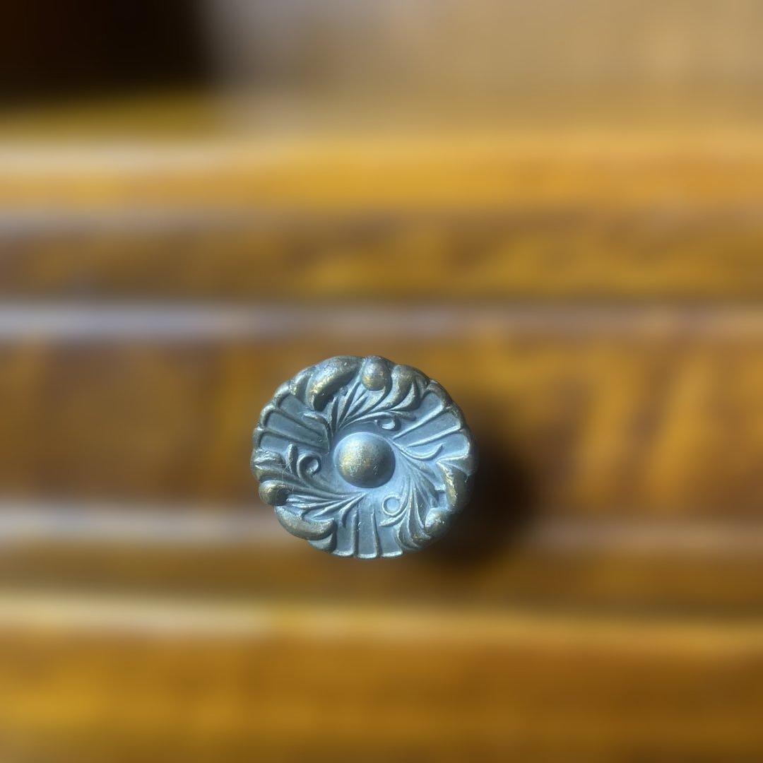 木製　karimoku 電話台　オールドカリモク　アンティーク