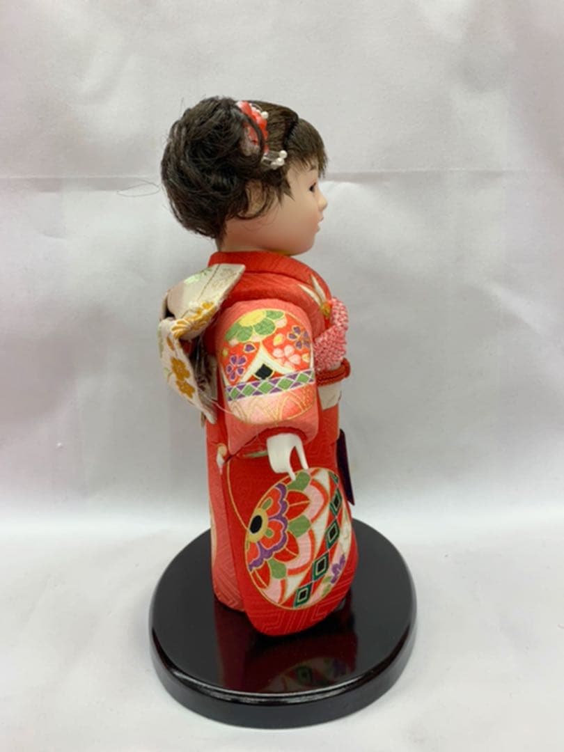 木目込 市松人形　京華　正絹友禅