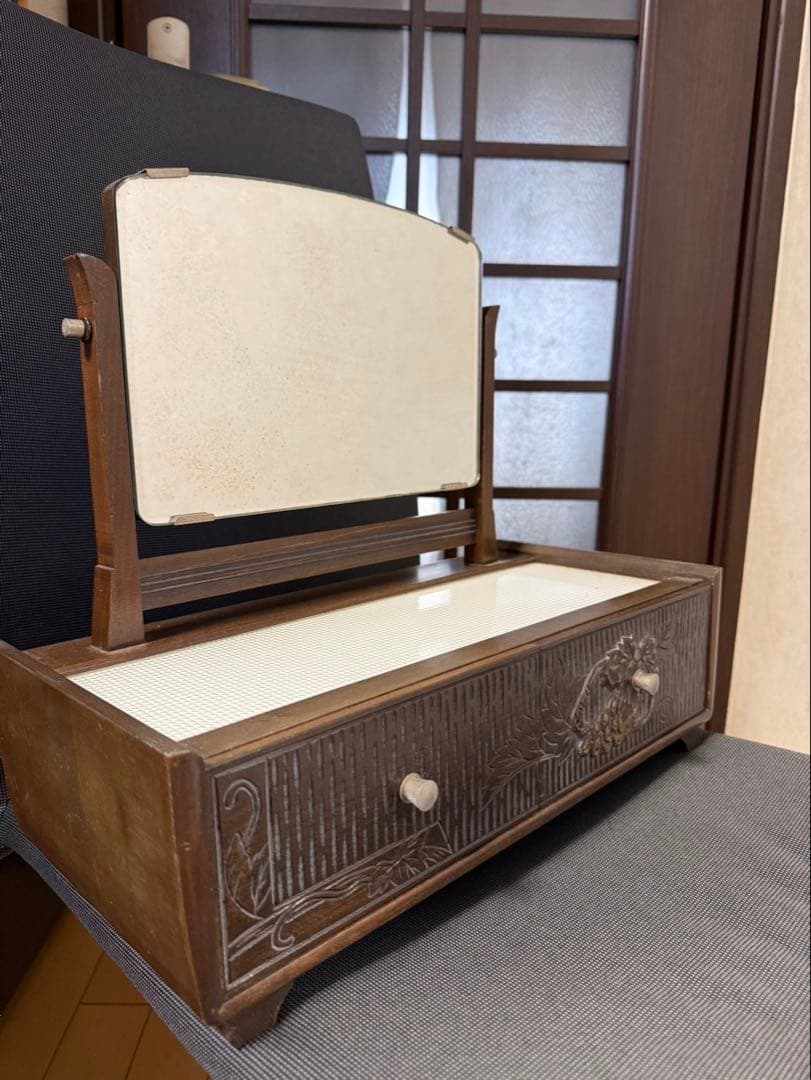 昭和レトロ 姫鏡台