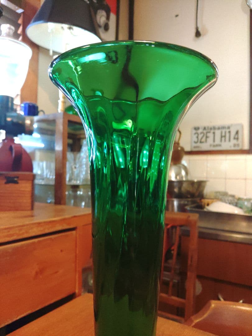 希少　フランス製　フラワーベース　花瓶　花器　ヴィンテージ　アンティーク