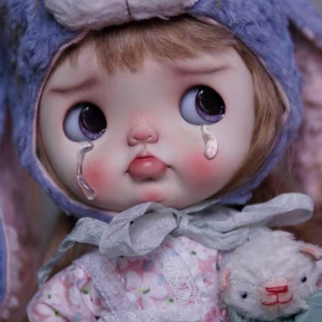 カスタムブライス 人形 悪戯っ子 幼い かわいい 海外作家様 まんまる