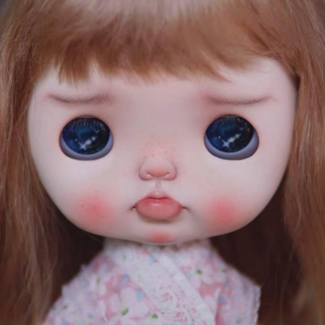 カスタムブライス 人形 悪戯っ子 幼い かわいい 海外作家様 まんまる