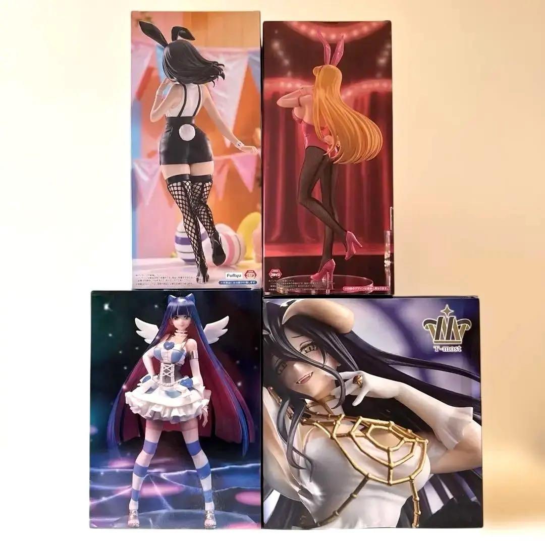 〜注目プライズまとめ売り〜フィギュア 秋本麗子 宝多六花 ストッキング アルベド