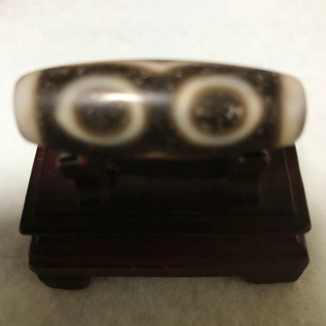 超激レア珍品‼︎ 古代老礦石　古代仏心天珠黒朱砂お年玉価格でスタート!(^^)!