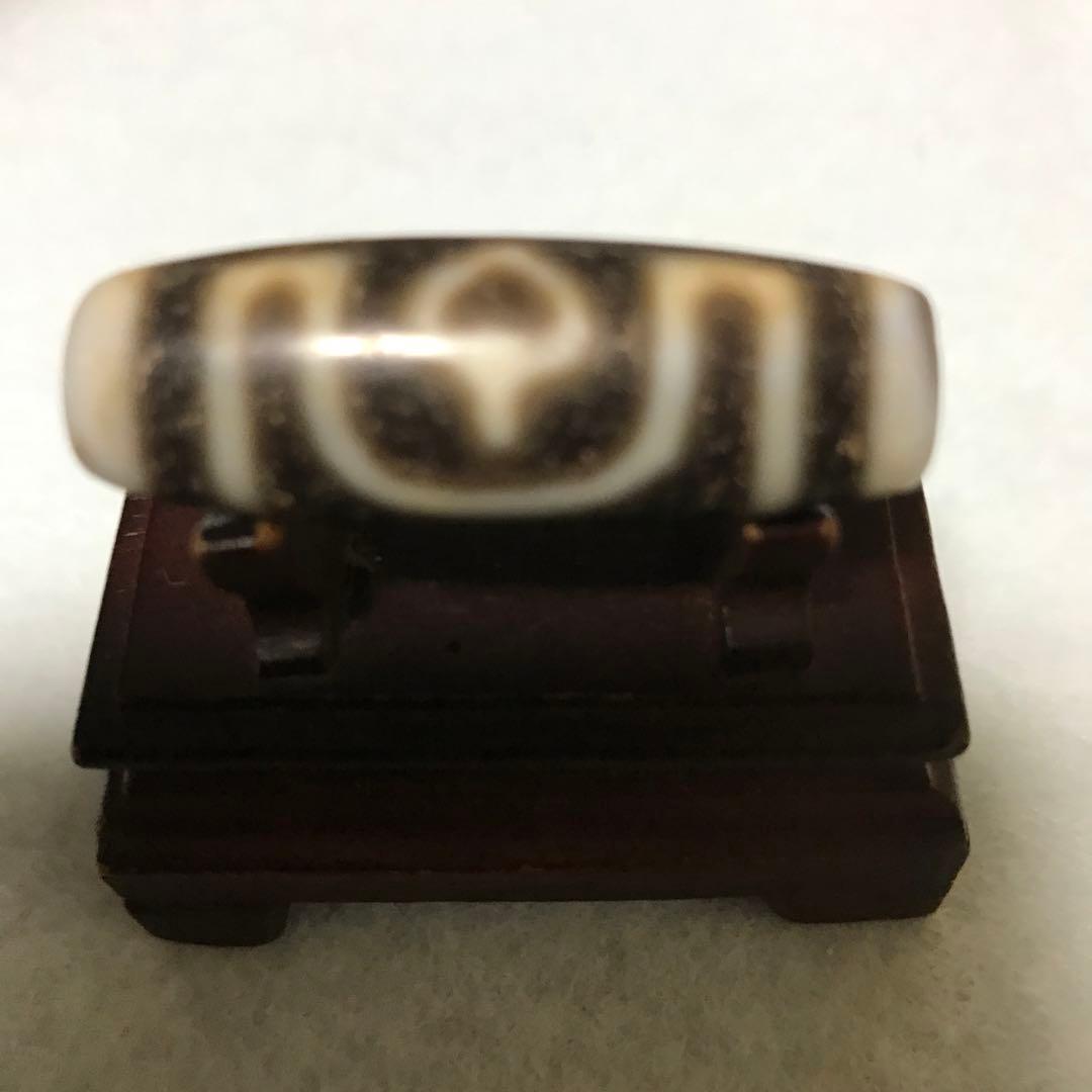 超激レア珍品‼︎ 古代老礦石　古代仏心天珠黒朱砂お年玉価格でスタート!(^^)!