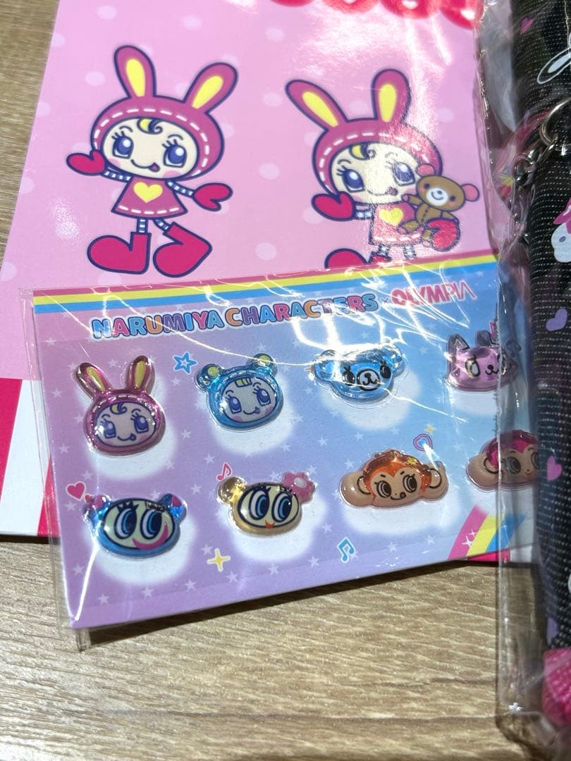 【匿名発送】メゾピアノ　デニムシールバインダー　シール帳　オリンピア限定