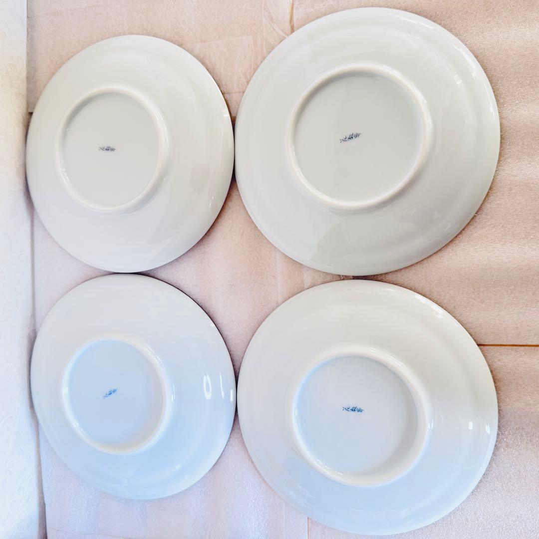 極美品 たち吉 限定 花数寄 色花文 シチューボウル＆プレート 5客セット