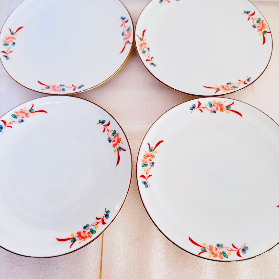 極美品 たち吉 限定 花数寄 色花文 シチューボウル＆プレート 5客セット