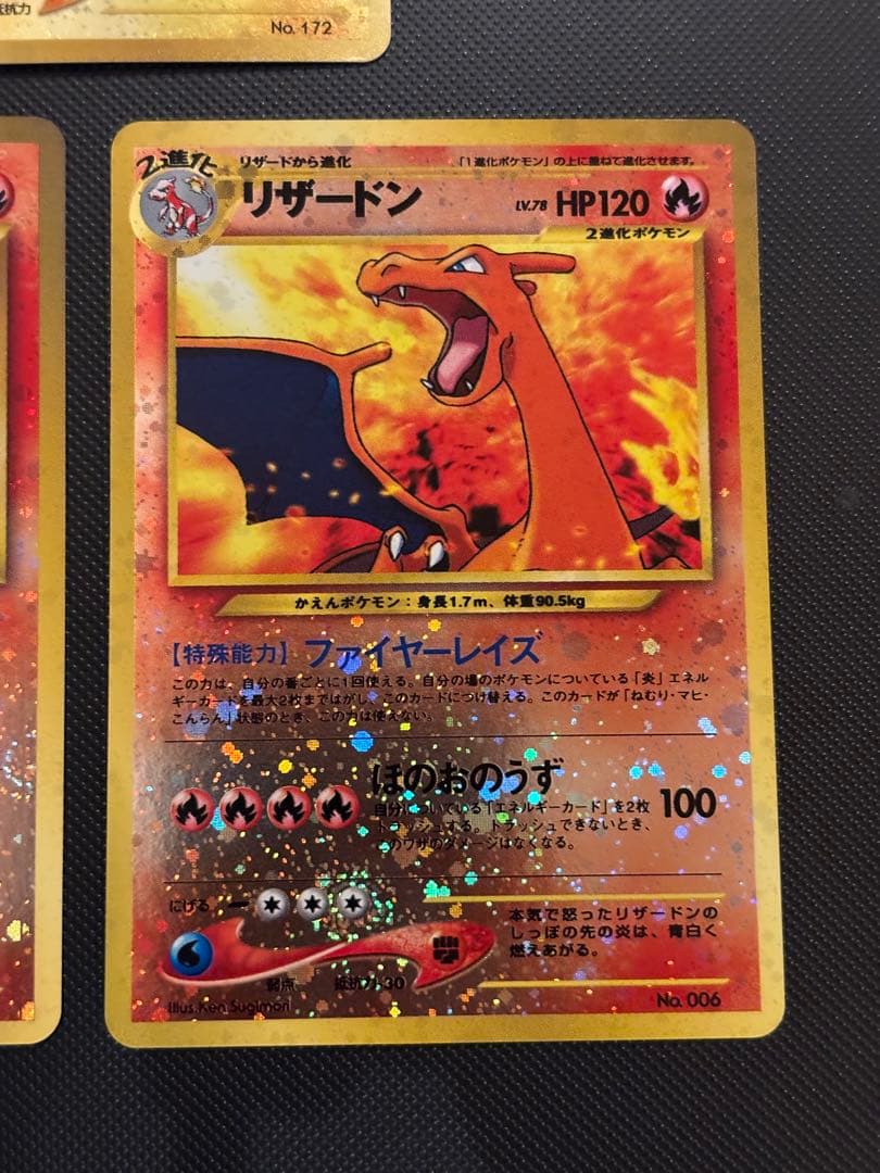 旧裏　リザードン　エンテイ　ブラッキー　エーフィ　ピチュー　プレミアムファイル2