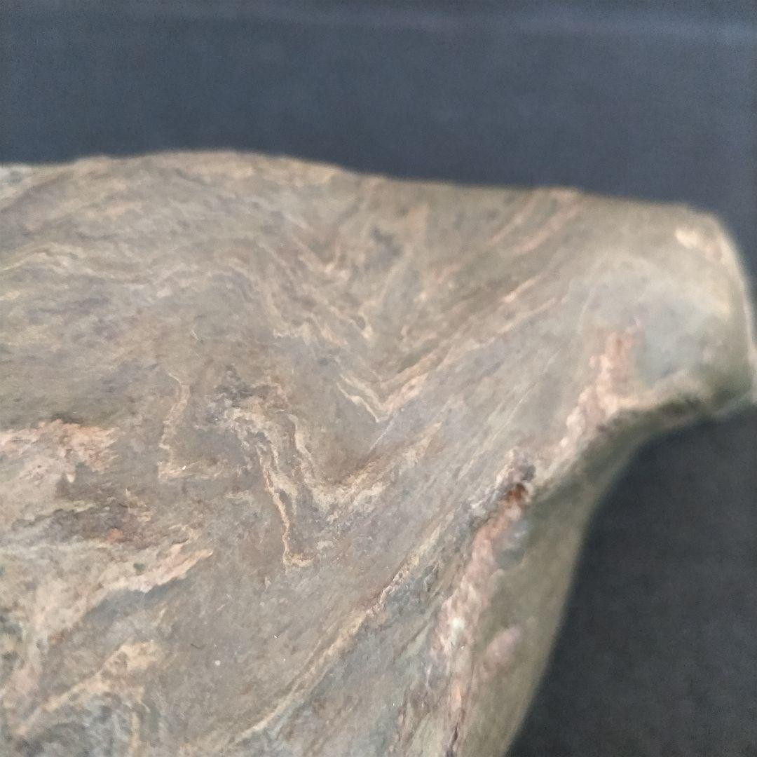 神居古潭石 輝緑石 青黒石 青古潭 茄子紺 自然石 水石 鑑賞石 盆石