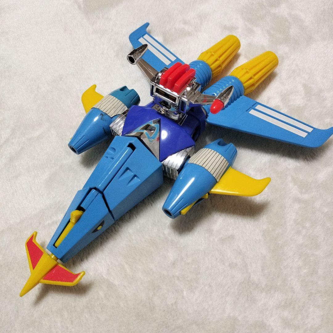 【昭和おもちゃ】超人戦隊バラタック_ブルー空中型