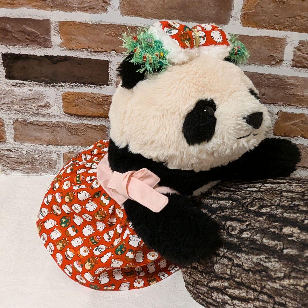 シャンシャン様♡のにさいシャンちゃん♡シマエナガちゃん達のクリスマスコスチューム