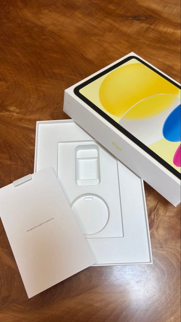 【中古美品】ipad 第10世代64GB イエロー本体➕カバー付き