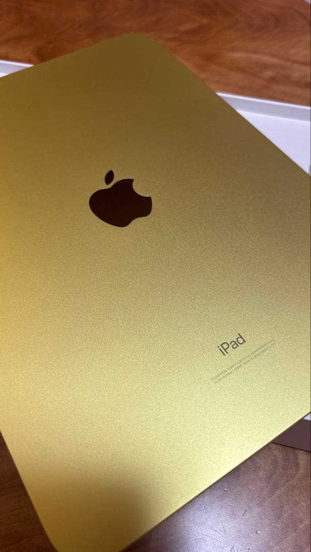 【中古美品】ipad 第10世代64GB イエロー本体➕カバー付き
