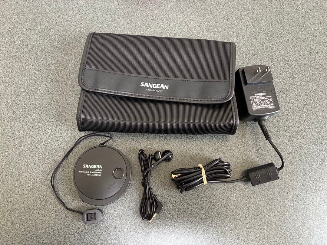 【極美品】SANGEAN ATS-909X2J 国内正規品 ループアンテナ付き