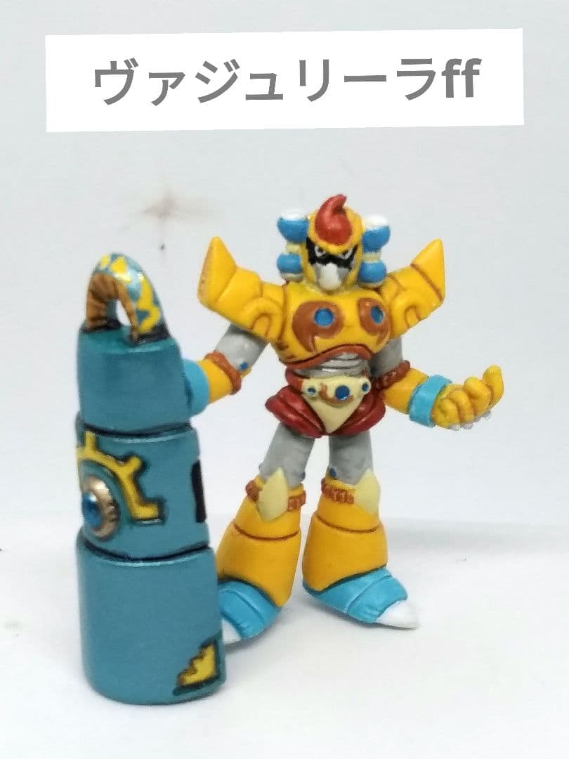 ロックマン フィギュア 消しゴム X3 ナイトメアポリス塗装品