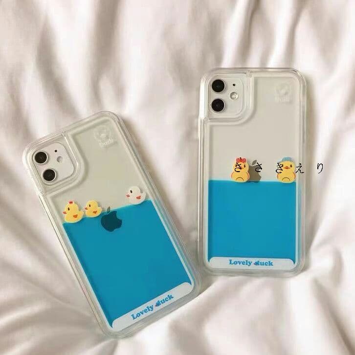 リトルイエローダッククイックサンドリキッドアップル12pro / max携帯9